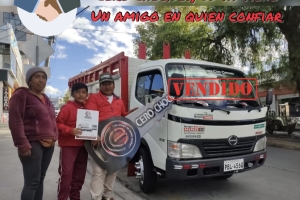 Vendido Hino Dutro 816 de 6Ton